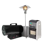 Уличные газовые обогреватели