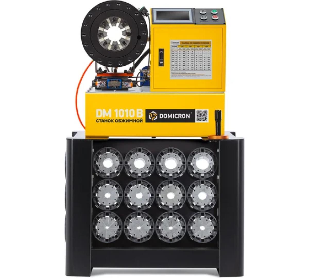 Обжимной пресс станок для РВД DOMICRON Smart Panel DM 1010B (220V) DM1010B220V Обжимной пресс станок для РВД DOMICRON Smart Panel DM 1010B (220V) DM1010B220V