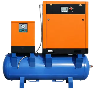 Винтовые компрессоры с осушителем на ресивере Vortex