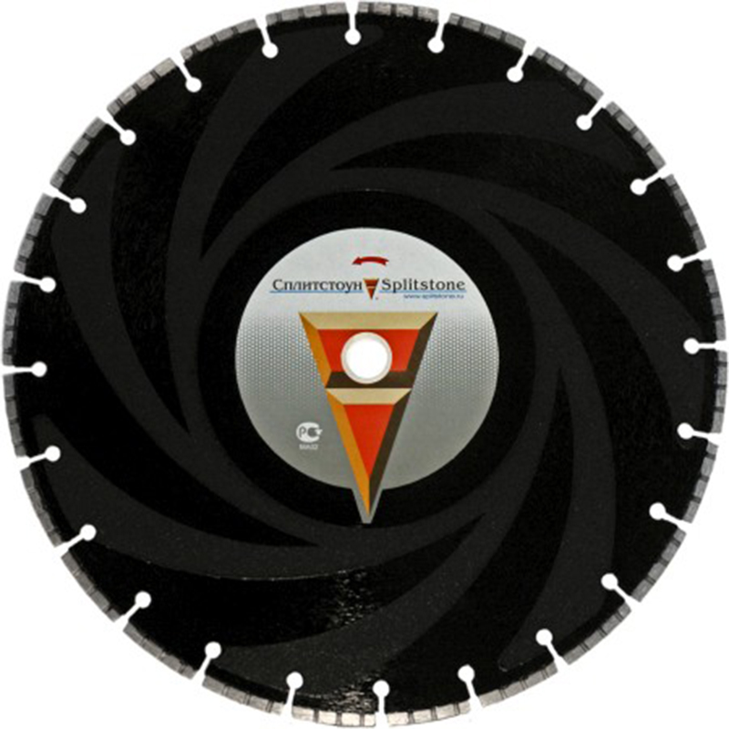 Алмазный диск Сплитстоун с вакуумным напылением (350x3,4x8,0x20,0) Алмазный диск Сплитстоун с вакуумным напылением (350x3,4x8,0x20,0)