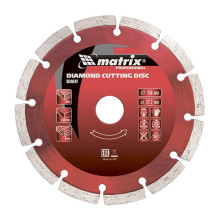 Алмазный диск MATRIX 125х22,2 мм (сухая резка) Алмазный диск MATRIX 125х22,2 мм (сухая резка)