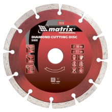 Диск алмазный отрезной сегментный MATRIX 150 х 22,2 мм, сухая резка Диск алмазный отрезной сегментный MATRIX 150 х 22,2 мм, сухая резка