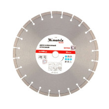 Алмазный диск MATRIX 350х25,4 мм (железобетон) (сухой/мокрый рез PRO) Алмазный диск MATRIX 350х25,4 мм (железобетон) (сухой/мокрый рез PRO)