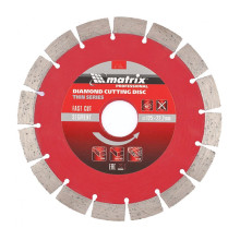 Алмазный диск MATRIX 125х22,2 мм (тонкий сухая резка) Алмазный диск MATRIX 125х22,2 мм (тонкий сухая резка)