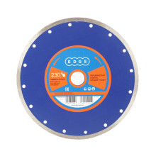 Диск алмазный сплошной Edge 230х25.4 мм / универсальный по бетону, камню, кирпичу / мокрая резка Диск алмазный сплошной Edge 230х25.4 мм / универсальный по бетону, камню, кирпичу / мокрая резка