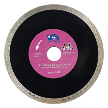 Диск отрезной алмазный супер тонкий проф.керамик 180x1,5x22/25,4 мм РОСОМАХА