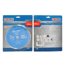 Диск алмазный СОЮЗ 9020-04-180x22C Диск алмазный СОЮЗ 9020-04-180x22C