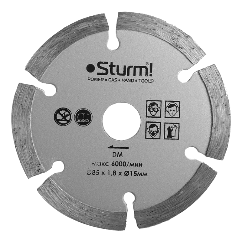 Диск алмазный по керамике, 85х1,8х15мм для CS5060MS, Sturm! Диск алмазный по керамике, 85х1,8х15мм для CS5060MS, Sturm!