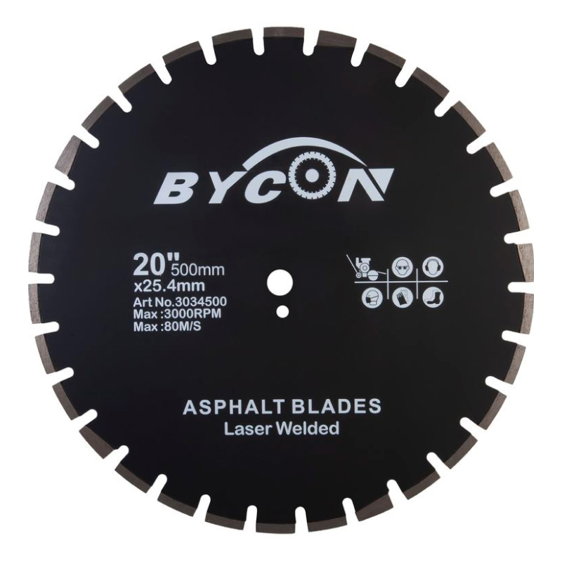 Алмазный сегментный диск BYCON LASER ASPHALT d 500x25,4 Алмазный сегментный диск BYCON LASER ASPHALT d 500x25,4