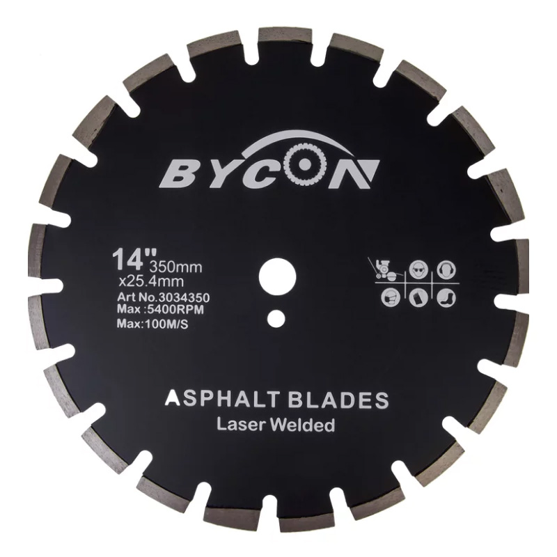 Алмазный сегментный диск BYCON LASER ASPHALT d 350x25,4 Алмазный сегментный диск BYCON LASER ASPHALT d 350x25,4