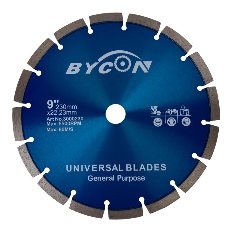 Универсальный алмазный диск BYCON LASER UNI d 230x22,23 (3000230) Универсальный алмазный диск BYCON LASER UNI d 230x22,23 (3000230)