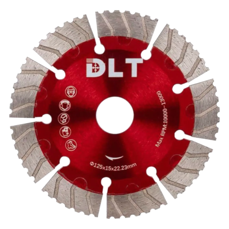 Диск алмазный по бетону DLT №20 Super Turbo 125 мм Диск алмазный по бетону DLT №20 Super Turbo 125 мм