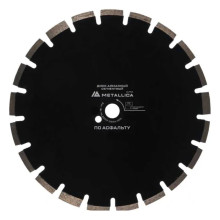Диск алмазный отрезной сегментный METALLICA Ultra 400x25,4 мм, H=10 мм по асфальту 100 м/с