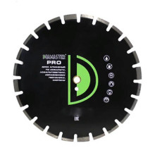 Диск алмазный сегментный Diamaster Pro 350x25,4 (40x3,2x10/16) мм 21z (асфальт, wet, dry) Диск алмазный сегментный Diamaster Pro 350x25,4 (40x3,2x10/16) мм 21z (асфальт, wet, dry)