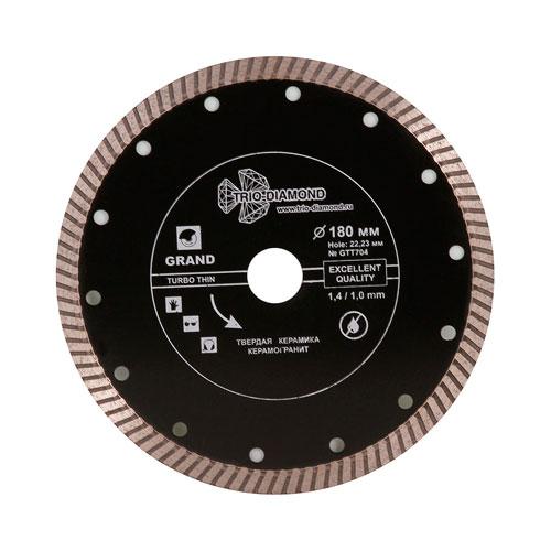 Диск алмазный Trio Diamond Turbo Grand Hot Press 125 мм (ультратонкий)