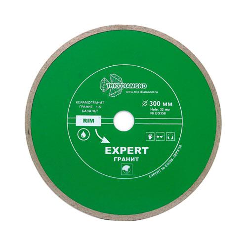 Диск алмазный Trio Diamond Сплошной Эксперт Гранит Hot press 300 мм Диск алмазный Trio Diamond Сплошной Эксперт Гранит Hot press 300 мм