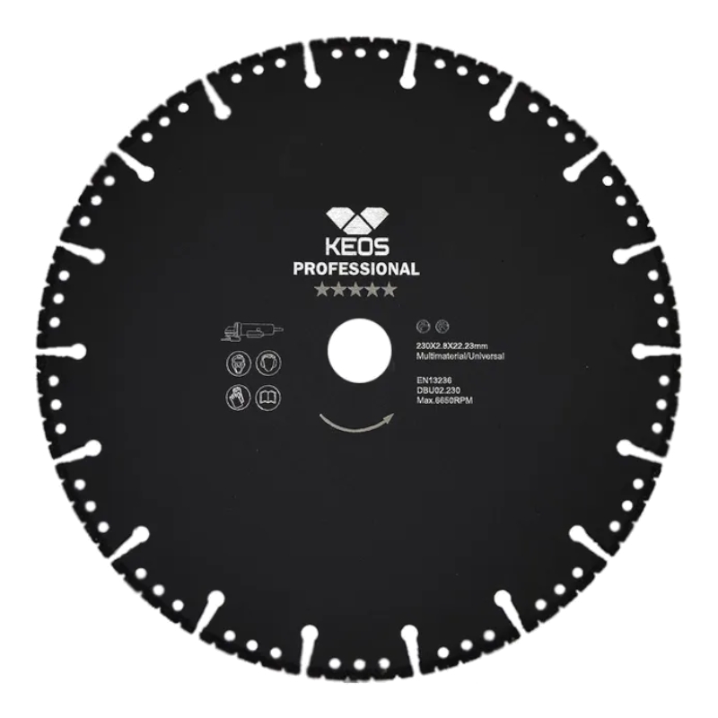 Диск алмазный KEOS универсальный 230мм/22,23