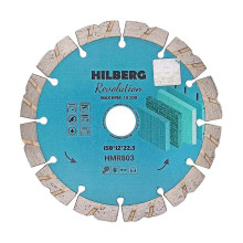 Диск алмазный отрезной 150x22,23x12 Hilberg Revolution HMR803