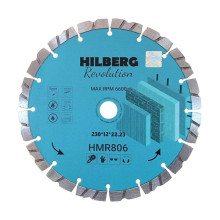 Диск алмазный отрезной 230x22,23x12 Hilberg Revolution HMR806