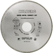 Диск алмазный Hilberg Super Metal Сorrect Cut d 125 мм