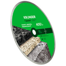 Алмазный диск по граниту, мрамору и керамограниту 400 мм Гранит Kronger