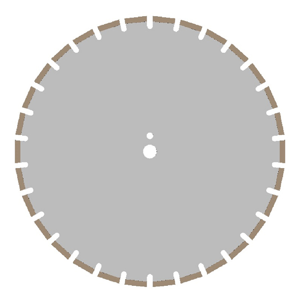 Алмазный диск НИБОРИТ Железобетон Плита d 500×25,4 L