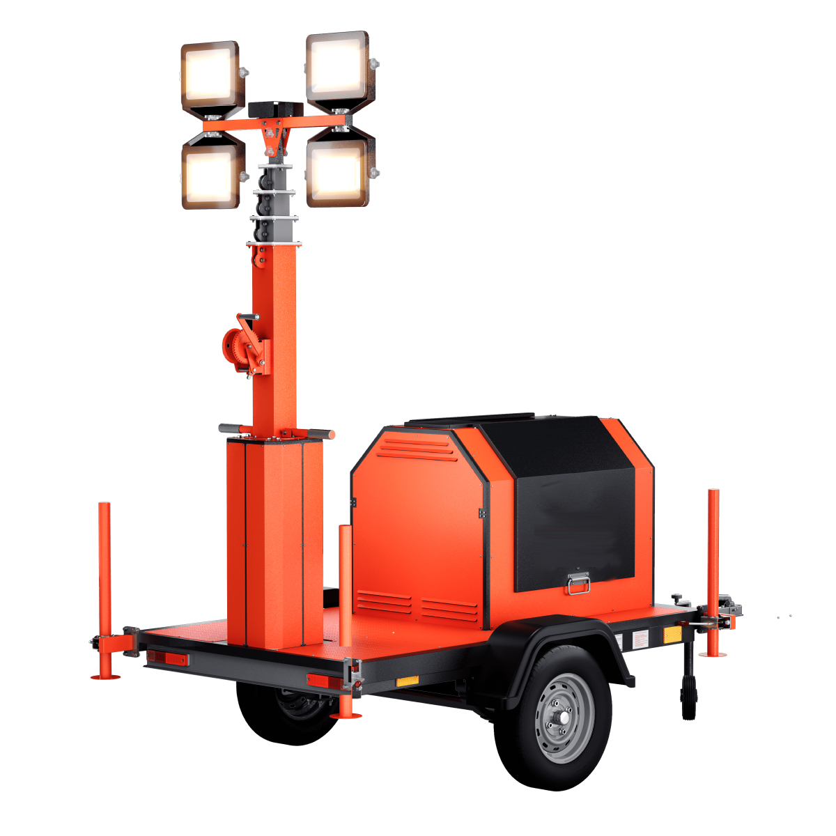 Мобильная осветительная станция Светогор МОС-8-1600М-5,0 Мобильная осветительная станция Светогор МОС-8-1600М-5,0