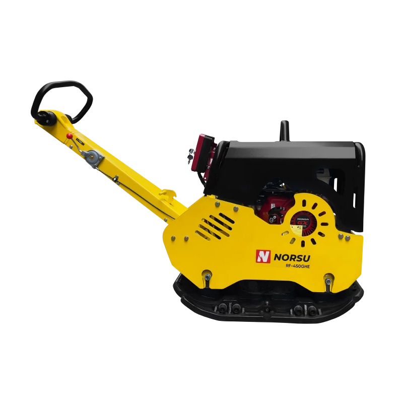 Виброплита бензиновая реверсивная NORSU RF-450GHE (гидравлический привод, электростарт, АКБ) Виброплита бензиновая реверсивная NORSU RF-450GHE (гидравлический привод, электростарт, АКБ)