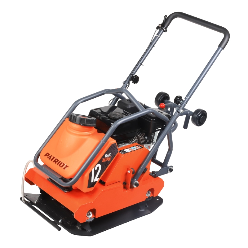 Виброплита бензиновая PATRIOT SVR 100T, 6.5лс, частота вибрации 86Гц