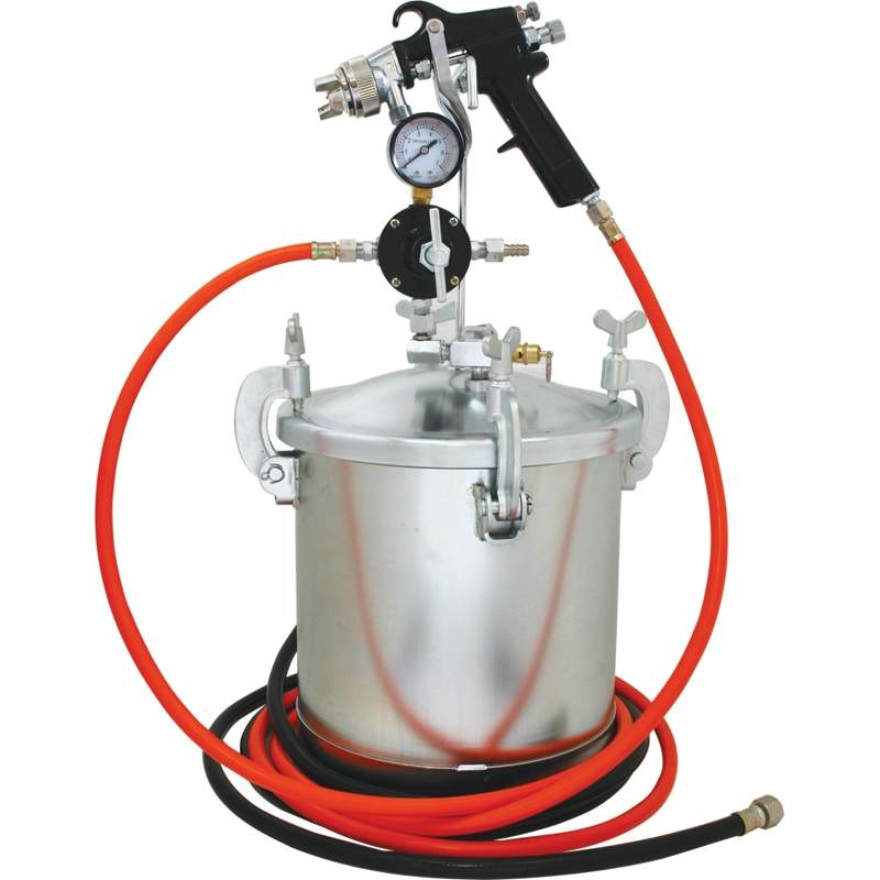 Красконагнетательный бак с краскораспылителем Калибр КБ-10