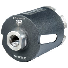 Сверло алмазное для подрозетников Адель DH-D400T (72/65 мм; M16; 6 сегментов) ДУУ00008180 Сверло алмазное для подрозетников Адель DH-D400T (72/65 мм; M16; 6 сегментов) ДУУ00008180