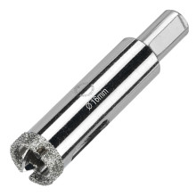Алмазная коронка Diamond Industrial 16 мм (Керамогранит, плитка, кафель)