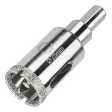 Алмазная коронка Diamond Industrial 25 мм (Керамогранит, плитка, кафель)