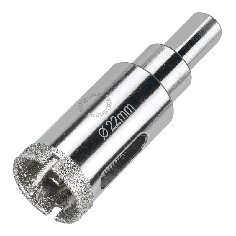 Алмазная коронка Diamond Industrial 22 мм (Керамогранит, плитка, кафель)