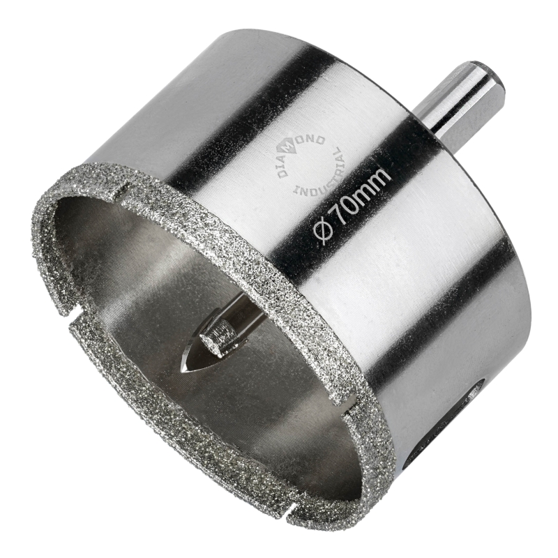 Алмазная коронка Diamond Industrial 70 мм (Керамогранит, плитка, кафель) Алмазная коронка Diamond Industrial 70 мм (Керамогранит, плитка, кафель)