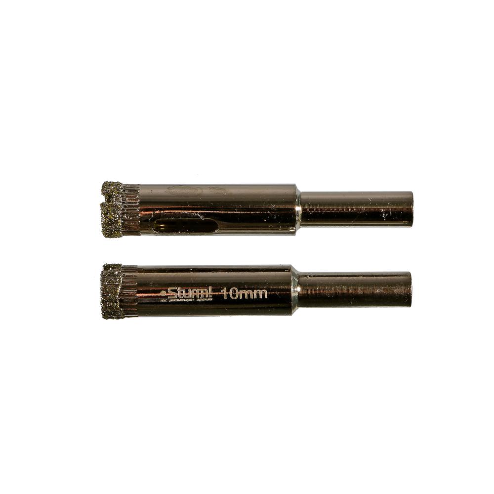 Набор коронок алмазных Sturm 10 мм, 2 шт (1055-09-1055) Набор коронок алмазных Sturm 10 мм, 2 шт (1055-09-1055)