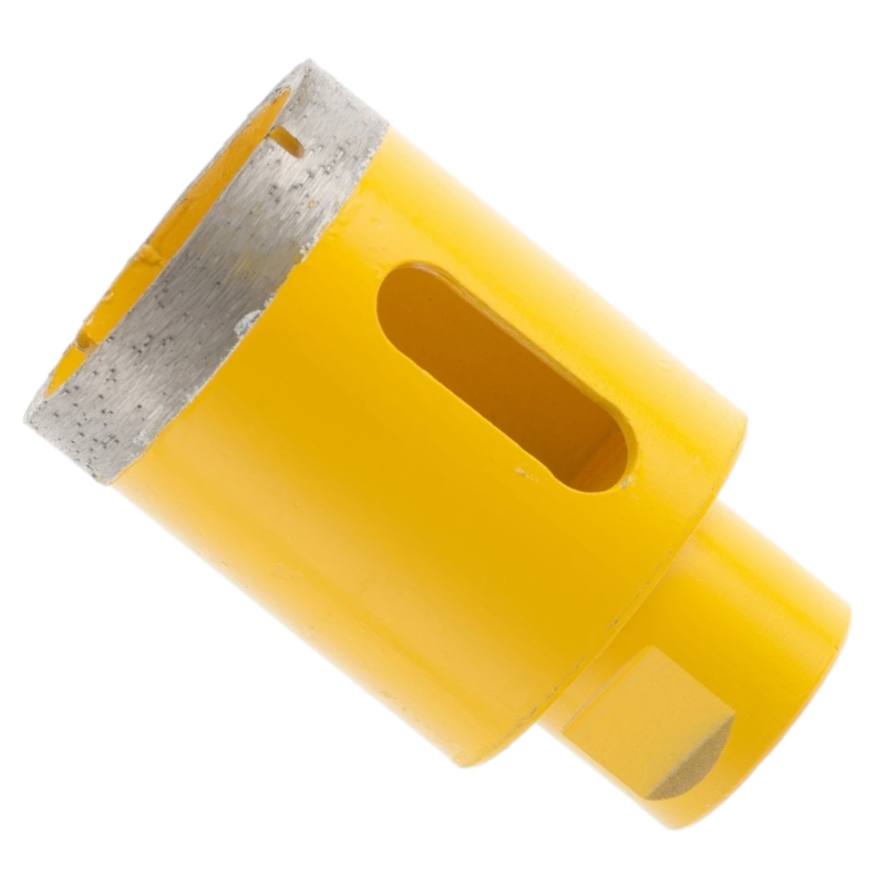 Сверло алмазное по керамограниту Denzel 45 мм, мокрая резка М14 Сверло алмазное по керамограниту Denzel 45 мм, мокрая резка М14