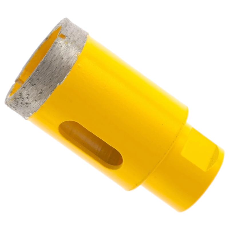 Сверло алмазное по керамограниту Denzel 38 мм, мокрая резка М14 Сверло алмазное по керамограниту Denzel 38 мм, мокрая резка М14