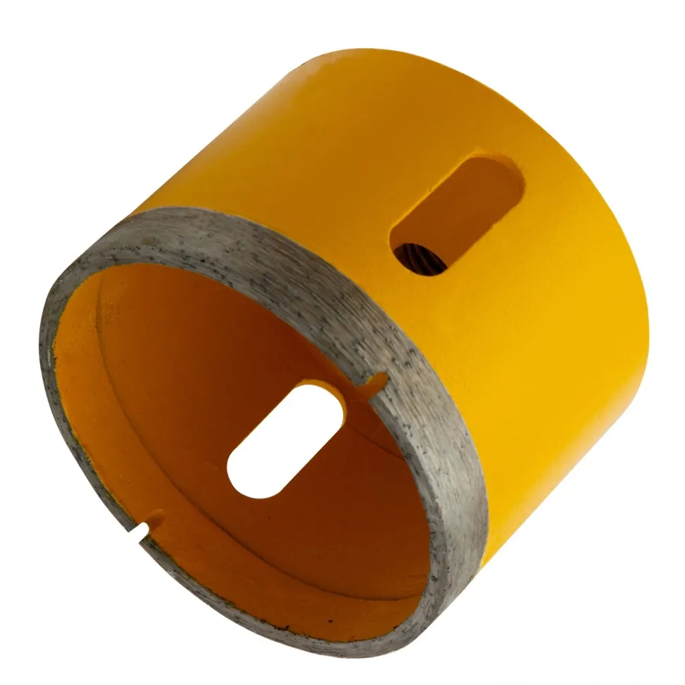 Сверло алмазное по керамограниту Denzel 75 мм, мокрая резка М14