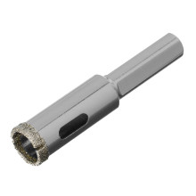 Сверло алмазное по керамограниту, 14х67 мм, трехгранный хвостовик Matrix Сверло алмазное по керамограниту, 14х67 мм, трехгранный хвостовик Matrix