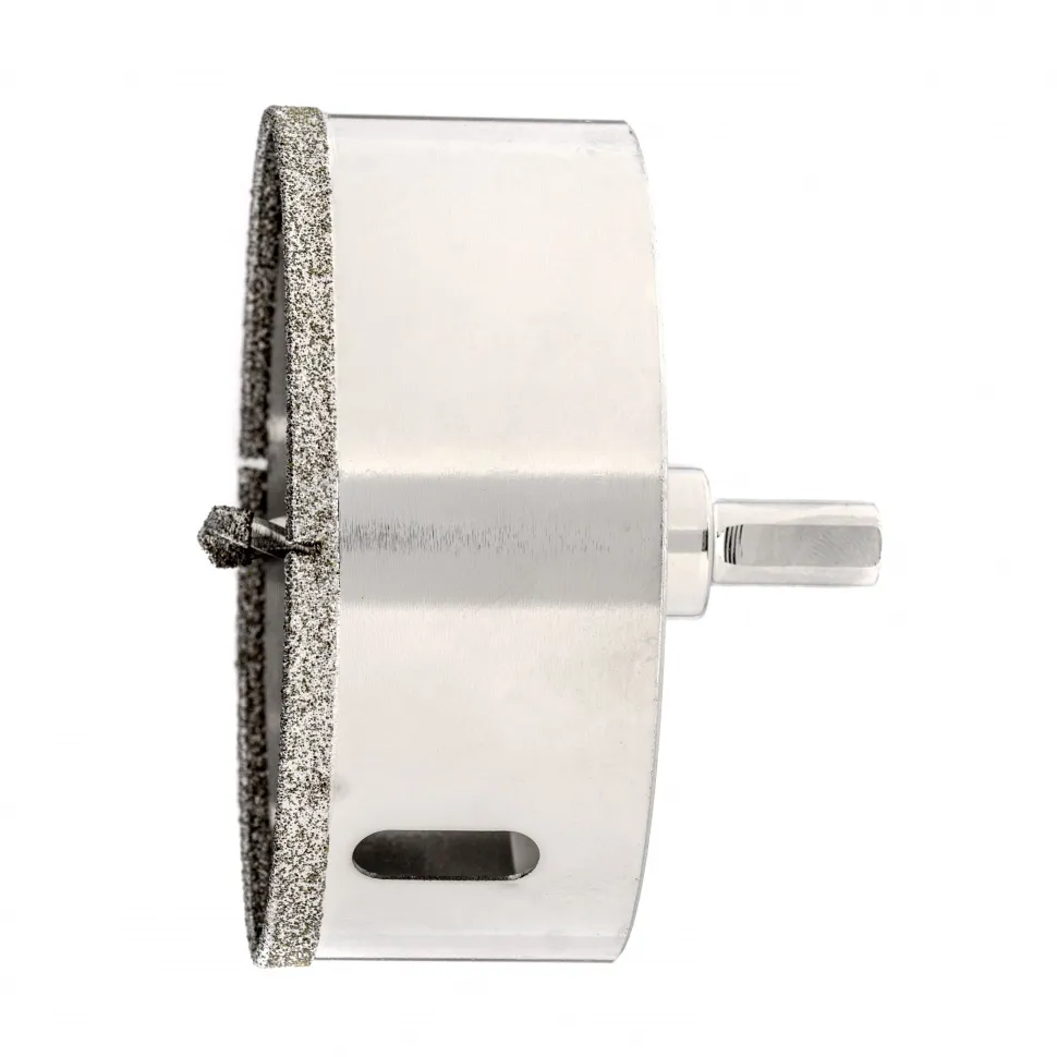 Сверло алмазное по керамограниту, 85х67 мм, трехгранный хвостовик Matrix Сверло алмазное по керамограниту, 85х67 мм, трехгранный хвостовик Matrix