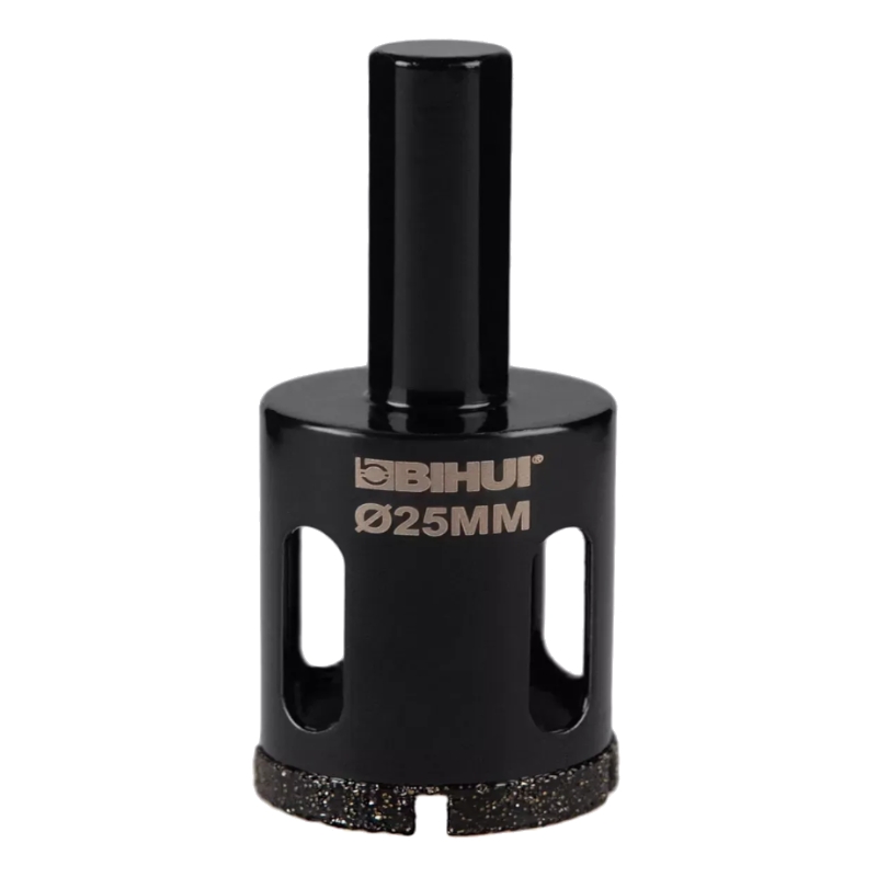 Коронка алмазная по стеклу и керамике BIHUI гальваническая 25 мм DBW25 Коронка алмазная по стеклу и керамике BIHUI гальваническая 25 мм DBW25