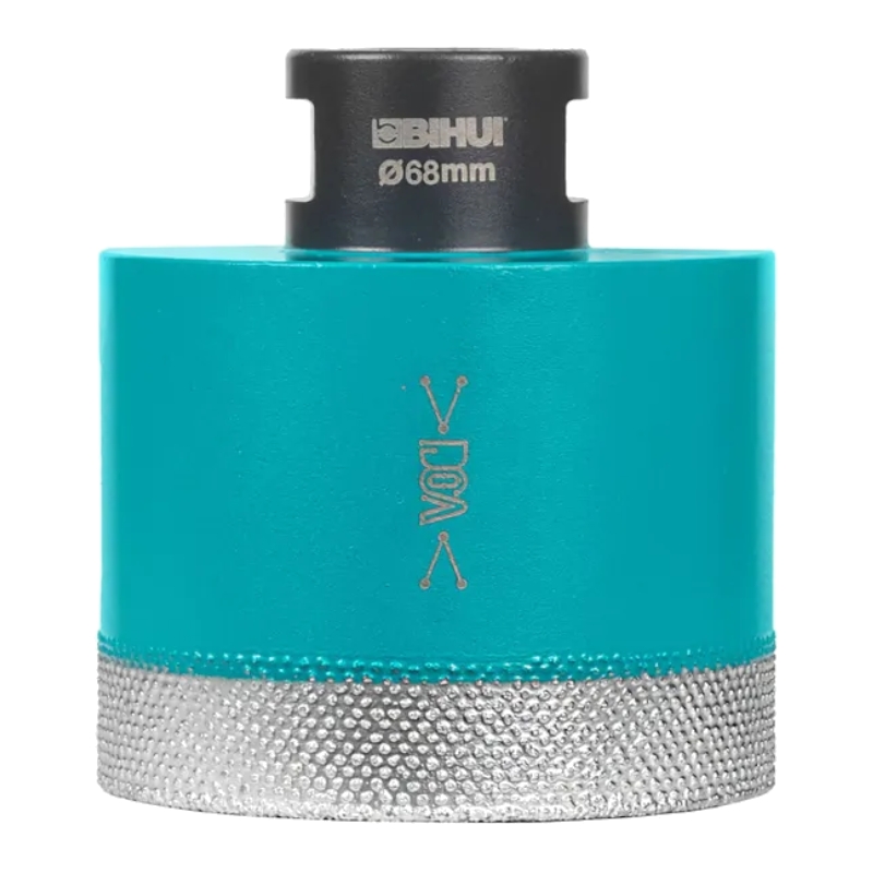 Коронка алмазная для плитки и камня BIHUI вакуумная пайка точной формы 68 мм DBDB68 Коронка алмазная для плитки и камня BIHUI вакуумная пайка точной формы 68 мм DBDB68