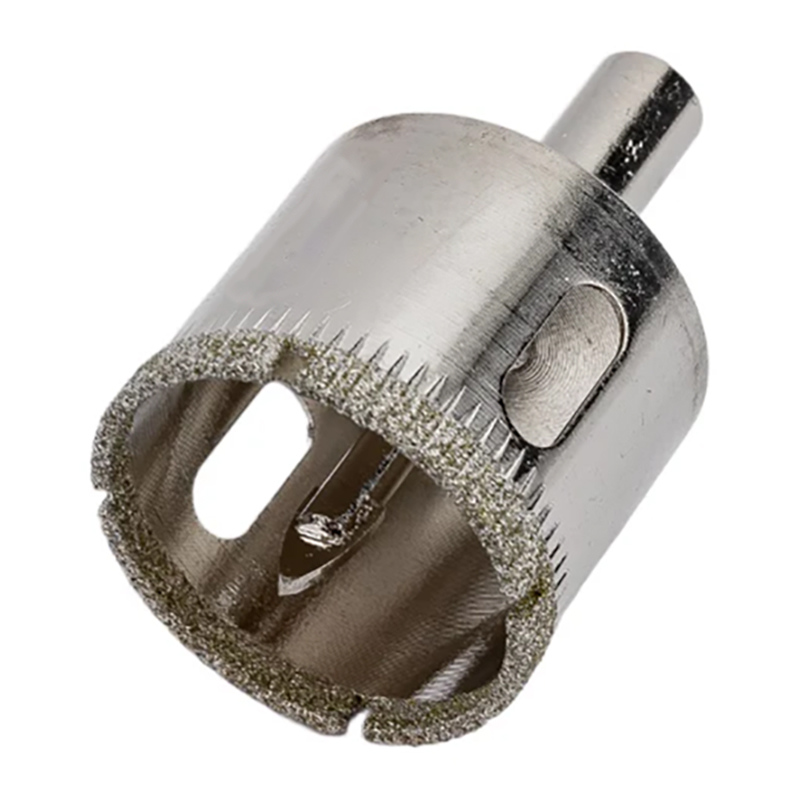 Коронка алмазная с центрирующим сверлом по керамограниту и керамике 50 мм РОСОМАХА