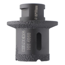 Коронка-фреза алмазная Hilberg Super Hard 4T, М14 40/60х40 мм Коронка-фреза алмазная Hilberg Super Hard 4T, М14 40/60х40 мм