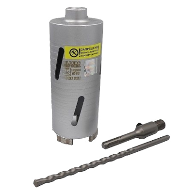 Коронка алмазная по бетону Hilberg Laser Deep Drill 68x150 мм