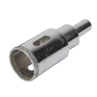 Коронка алмазная по керамике и кафелю с центрирующим сверлом 16 мм Коронка алмазная по керамике и кафелю с центрирующим сверлом 16 мм