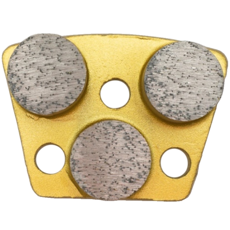 Трехточечный шлифовальный сегмент RODIAMA d 25х10 мм, для мягкого бетона, 80# Трехточечный шлифовальный сегмент RODIAMA d 25х10 мм, для мягкого бетона, 80#