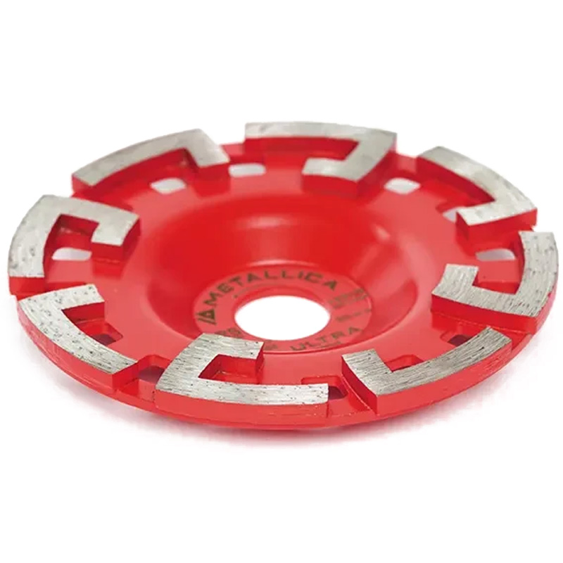 Чашка алмазная сегментная L-тип METALLICA Ultra 125x22,2 мм, по бетону