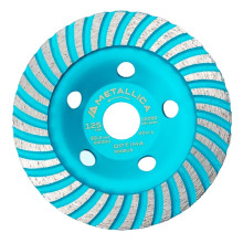 Чашка алмазная турбированная METALLICA Optima 125x22,2 мм, по бетону Чашка алмазная турбированная METALLICA Optima 125x22,2 мм, по бетону